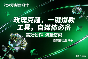 （17736期）玫瑰克隆工具，ai鲁大魔，自媒体必备神器，一键爆款，详细教程。